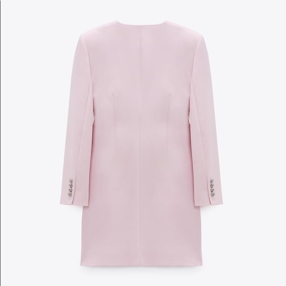 Zara Draped Blazer Jacket Dress - Picture 12 of 16